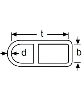 Zdvíhací popruh (pás) s kovovými okami B2-SD